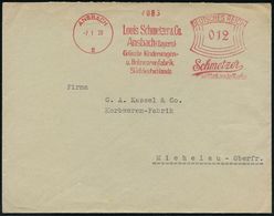 KIND / KLEINKIND / KINDHEIT / JUGEND : ANSBACH/ 2/ Louis Schmetzer & Co/ Grösste Kinderwagen-/ U.Holzwarenfabrik.. 1939  - Autres & Non Classés