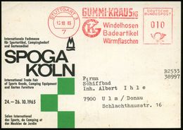KIND / KLEINKIND / KINDHEIT / JUGEND : 7 STUTTGART 3/ GUMMI-KRAUS KG/ Wingelhosen/ Badeartikel/ Wärmflaschen 1965 (15.10 - Sonstige & Ohne Zuordnung