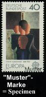 KÜNSTLER & MALER IN DEUTSCHLAND : B.R.D. 1975 (Apr.) Europa CEPT, Kompl. Satz = Oskar Schlemmer 40 Pf. U. 50 Pf. Je Mit  - Other & Unclassified