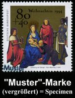 AUSLÄNDISCHE KÜNSTLER & MALER : B.R.D. 1994 (Nov.) Weihnachten, Kompl. Satz = Hans Memling (Floreins-Tryptichon) 80 + 40 - Other & Unclassified