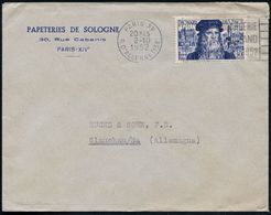 AUSLÄNDISCHE KÜNSTLER & MALER : FRANKREICH 1952 (Okt.) 30 F. "500. Geburtstag Leonardo Da Vincis", EF , Sauber Gest. Aus - Sonstige & Ohne Zuordnung