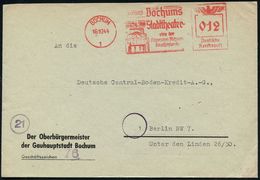 BÜHNE / THEATER / THEATER-FESTIVALS : BOCHUM/ 1/ ..Bochums/ Stadttheater/ Eine Der/ Führenden Bühnen/ Deutschlands 1944  - Theater