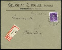 BERÜHMTE MATHEMATIKER : DEUTSCHES REICH 1927 (15.7.) 40 Pf. G. W. Leibnitz = Philosoph, Mathematiker, Erfinder Der Reche - Non Classés