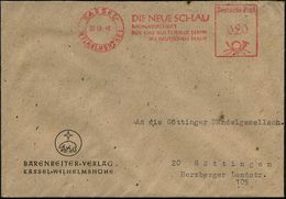 MUSIK-VERLAGE : KASSEL-/ WILHELMSHÖHE 1/ DIE NEUE SCHAUMONATSZEITSCHRIFT... 1948 (20.10.) AFS Auf Firmen-Bf.: BÄRENREITE - Musik