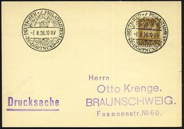 MINNESÄNGER / ROLAND : DORTMUND/ 32.DEUTSCHER PHILATEL.TAG 1926 (7.8.) Seltener SSt = Roland (mit Schwert) Klar Gest. In - Musica