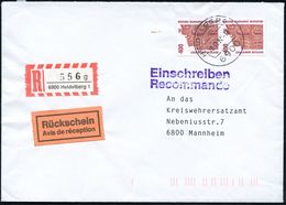 KLASSISCHE MUSIK /KONZERT / OPER : B.R.D. 1992 (10.12.) 400 Pf. Semperoper, Dresden, Reine MeF: Senkr. Paar (von Gottfri - Musique