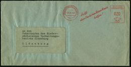 ROTES KREUZ  / DRK / IRK / ROTER HALBMOND : (24a) HAMBURG-OSDORF/ Helft/ Dem DRK/ Helfen! 1957 (25.9.) AFS + Rs. Abs.-Vo - Red Cross