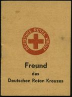 ROTES KREUZ  / DRK / IRK / ROTER HALBMOND : Oranienburg 1960 (27.7.) DDR-Rotkreuz-Ausweis Mit Div. RK-Beitragsmarken (2x - Red Cross