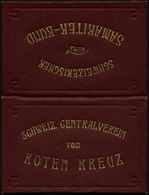 ROTES KREUZ  / DRK / IRK / ROTER HALBMOND : SCHWEIZ 1910 Orig. (Klapp)-Ausweis: SCHWEIZER CENTRALVEREIN Vom ROTEN KREUZ  - Croix-Rouge