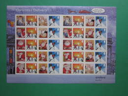 2004 ROYAL MAIL CHRISTMAS GENERIC SMILERS SHEET. #SS0022 - Personalisierte Briefmarken