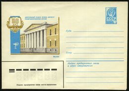 MEDIZINISCHE INSTITUTIONEN & INSTITUTE : UdSSR 1980 4 Kop. U Staatswappen , Blau: Moskau, 50 Jahre Institut Für Ärzte-Fo - Geneeskunde