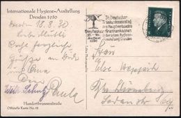 MEDIZINISCHE AUSSTELLUNGEN & KONGRESSE : DRESDEN/ AUSSTELLUNG/ 34.Deutscher/ Krankenkassentag/ ..In Der Intern.Hygiene-/ - Medicine