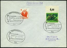 MEDIZINISCHE AUSSTELLUNGEN & KONGRESSE : 34 GÖTTINGEN 1/ III. Europ./ Kongreß/ F./ Pädiatr.Neurochirurgie 1972 (6.9.) SS - Medizin