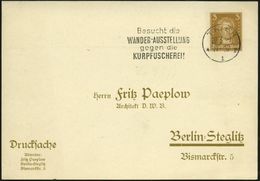 MEDIZINISCHE AUSSTELLUNGEN & KONGRESSE : TRIER/ *1p/ Besucht Die/ WANDER-AUSSTELLUNG/ Gegen Die KURPFUSCHEREI! 1929 (20. - Medicine