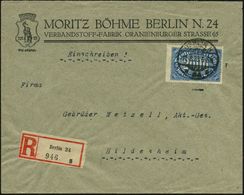 MEDIZINISCHE AUSRÜSTUNG & INSTRUMENTE : BERLIN N/ *24g 1923 (11.8.) 1K-Gitter Auf EF 2000 Mk. Ziffer , Blau, + RZ: Berli - Médecine