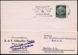 RETTUNGSWESEN / TECHN. HILFSWERKE (THW) : MÜNCHEN/ 2/ B/ HDB/ Techn.Nothilfe/ 1919 1939/ 20 Jahre Kampf/ Gegen Not U.Gef - Medizin