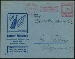 KRANKENKASSE / KRANKEN-VERSICHERUNG : BERLIN W/ 9/ Barmer Ersatzkasse/ ..Angestellten-Krankenkasse 1939 (18.12.) AFS Auf - Geneeskunde