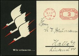 PÄDIATRIE / GYNÄKOLOGIE : BERLIN C/ *2* 1937 (26.5.) PFS 3 Pf. Achteck Auf Color-Reklame-Kt.: ..Schwangerschaftsbeschwer - Malattie