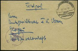 RHEUMATISMUS : BLANKENBURG (HARZ)/ Gegen/ Rheuma-Jschias.. 1944 (3.1.) HWSt + Viol. 1K-HdN: In. Ers. Btl. 467 , Späte Ve - Krankheiten