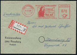 STERBEN / TOD : (24b) PINNEBERG/ Hör Auf Deine Frau,fahr Vorsichtig!/ ..Kreisverwaltung Pinneberg 1960 (21.12.) AFS 070  - Médecine