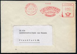 PHARMAZIE / MEDIKAMENTE : FRANKFURT (MAIN) 116/ VIAL & UHLMANN/ JNH.APOTH.E.RATH/ FABRIK/ CHEM.PHARM./ PRÄPARATE 1953 (1 - Pharmacie