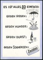 PHARMAZIE / MEDIKAMENTE : (17b) GRENZACH/ ÜBER 50 JAHRE/ ROCHE/ ARZNEIMITTEL 1953 (13.8.) Jubil.-AFS Auf Monochromer Rek - Pharmacie