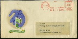 HYGIENE / KÖRPERPFLEGE : DÜSSELDORF-HOLTHAUSEN 1/ Hausfrau Begreife:/ IMI Spart Seife! 1940 (7.10.) AFS Auf Color-Reklam - Pharmacie
