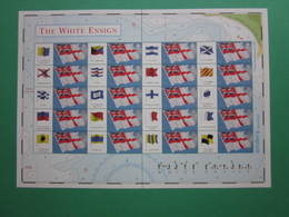 2005 ROYAL MAIL WHITE ENSIGN GENERIC SMILERS SHEET. #SS0027 - Personalisierte Briefmarken