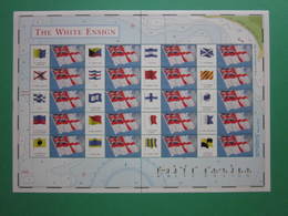 2005 ROYAL MAIL THE WHITE ENSIGN GENERIC SMILERS SHEET. #SS0028 - Timbres Personnalisés