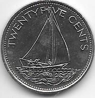 *bahamas 25 Cents 1981 Km 63.1 Bu - Bahamas