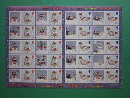 2005 ROYAL MAIL CHRISTMAS ROBINS GENERIC SMILERS SHEET. #SS0030 - Francobolli Personalizzati