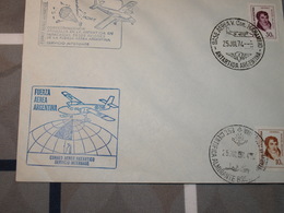 Argentine Bases Com. Marambio Et Almiranté Brown Courrier Parachuté 25 Juillet 1974 - Vuelos Polares