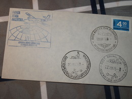 Argentine Bases Com. Marambio Et Ejercito Esperanza 28 Juillet 1974 - Polar Flights