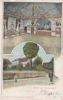 Litho AK Gruß Braunsdorf Gasthof Zur Sonne A Kesselsdorf Grumbach Wilsdruff Oberhermsdorf Kleinopitz Freital Tharandt - Tharandt