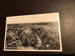 Zonnebeke - Loopgraven Langs De Baan Naar Yper - Tranchees Route Ypres - 1914-1918 - Zonnebeke