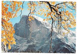 HALF DOME, YOSEMITE VALLEY, AUTUMN YOSEMITE NATIONAL PARK CALIFORNIA - The Intense Blue Sky ... No. CC-59 - Yosemite