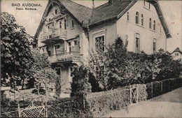 ! Alte Ansichtskarte 1931 Bad Kudowa, Niederschlesien, Haus Barbara - Poland