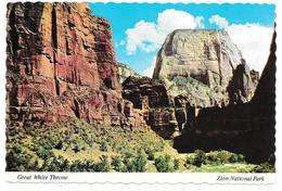 Great White Throne - Zion National Park, Utah - Dist. George Mc Company No. B2074 - Zion