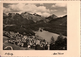 ! 1954 Ansichtskarte, Schweiz, St. Moritz, Albert Steiner Foto, Silvaplana - Sankt Moritz