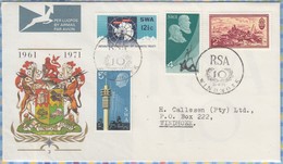 South West Africa SWA (Now Namibia) - 1971 - 10th Anniversary Of The Republic - Antarctisch Verdrag