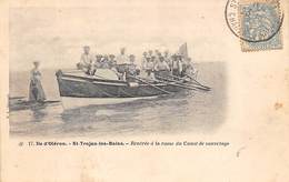 Ile D'Oléron.  Saint Trojean     17     Rentré Du Canot De Sauvetage     (voir Scan) - Ile D'Oléron