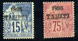 Tahiti Nº 24, 29. Año 1893 - Neufs