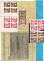 1945  IV-V    JUGOSLAVIA TRIESTE B ITALIA SLOVENIA LITORALE ISTRIA DENT- RRR  9 1-4 --IMPERFORATE   MNH - Mint/hinged