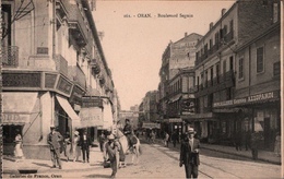 ! Alte Ansichtskarte Aus Oran, Boulevard Seguin, Algerien - Oran