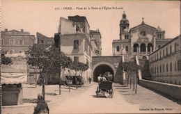 ! Alte Ansichtskarte Aus Oran, Place De La Perle, Eglise, Algerien, Algeria - Oran