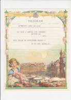 3 X Telegram - Télégramme / Antwerpen - Gelukwensen - Telegramas