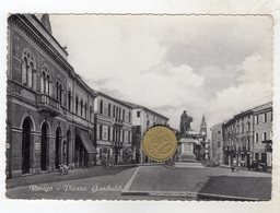 ROVIGO  PIAZZA GARIBALDI  Anni 50/60 NON VIAGGIATA NON COMUNE - Rovigo