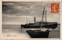 Mindin 44 - 1928 - Bateaux échoués Sur La Côte - édit. Artaud N°3 - Altri & Non Classificati
