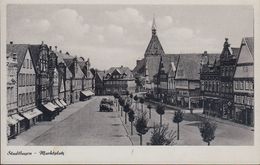 D-31655 Stadthagen - Marktplatz Um 1955 - Cars - Oldtimer - Stadthagen