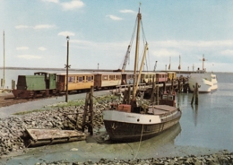 Langeoog - Inselbahn Und Anleger , Train - Langeoog